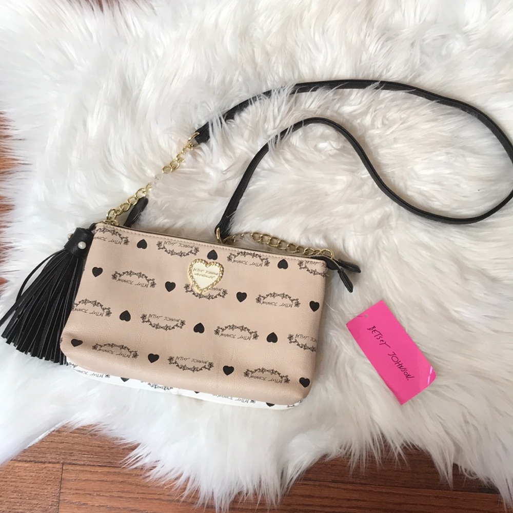 Betsey Johnson Heart Purse